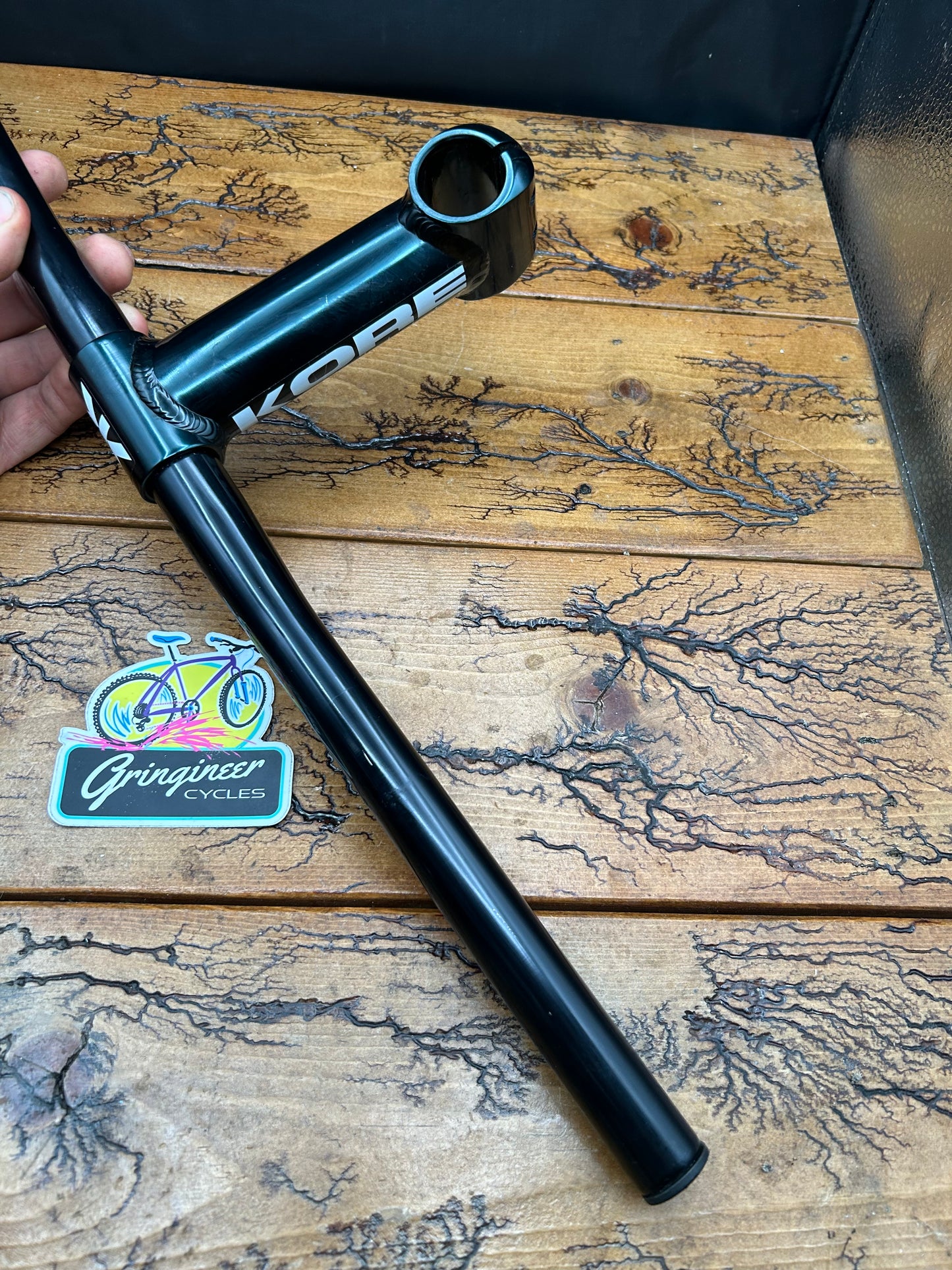 Kore 565mm Lite Bar Handlebar and Kore 130mm 1/8 Threadless Stem