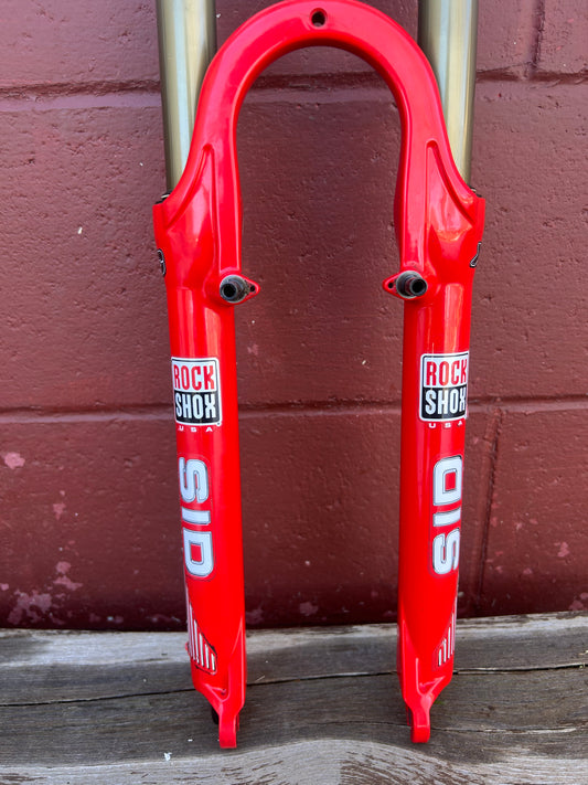 Rock Shox SID XC Hydra Air Red 26 Inch 1 1/8 Threadless Suspesion Fork