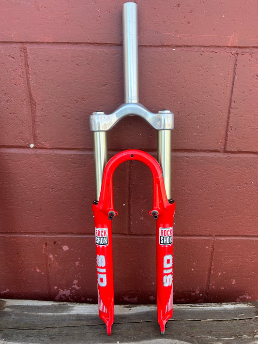 Rock Shox SID SL Dual Air Red 26 Inch 1 1/8 Threadless Suspesion Fork