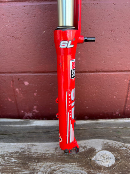 Rock Shox SID SL Dual Air Red 26 Inch 1 1/8 Threadless Suspesion Fork