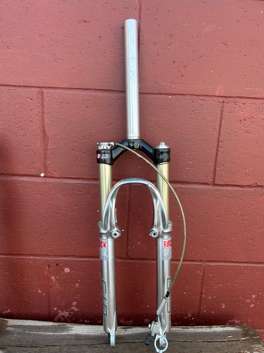 Rock Shox SID World Cup Dual Air Silver 26 Inch 1 1/8 Threadless Suspesion Fork