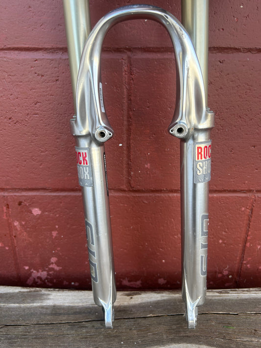 Rock Shox SID World Cup Dual Air Silver 26 Inch 1 1/8 Threadless Suspesion Fork