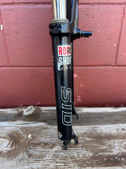 Rock Shox SID Team Black 26 Inch 1 1/8 Threadless Suspesion Fork