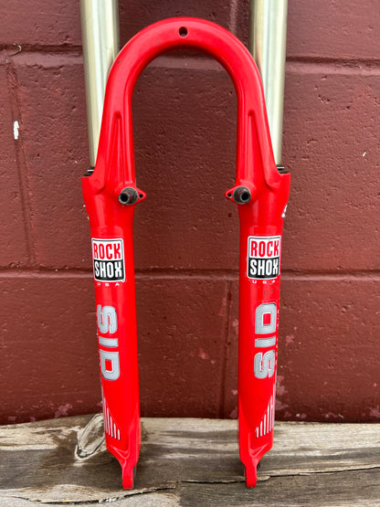 Rock Shox SID SL Dual Air Red 26" 1 1/8 Threadless Suspension Fork