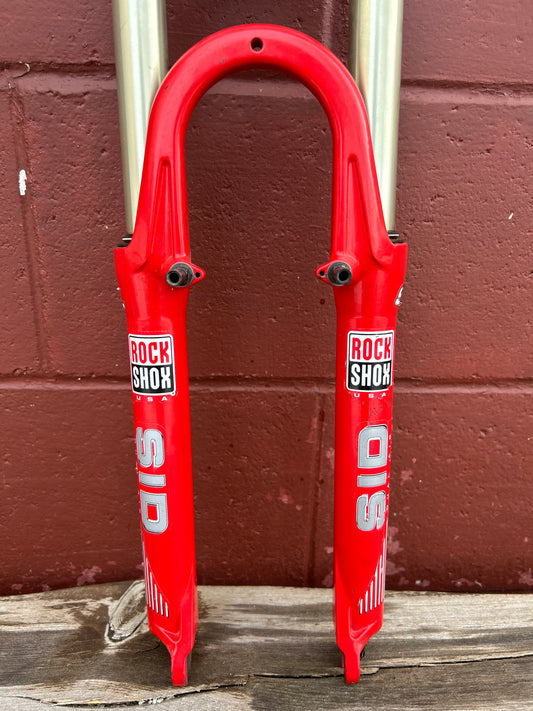 Rock Shox SID SL Dual Air Red 26" 1 1/8 Threadless Suspension Fork