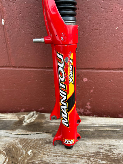 Manitou Xvert 26" 1 1/8 Inch Threadless Suspension Fork