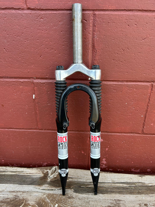 Rock Shox Indy S 26"  Black 1 1/8 Threadless Suspension Fork