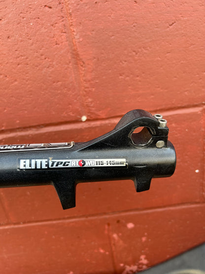 Manitou Nixon 26" 1 1/8 Threadless 115-145mm Travel Suspension Fork