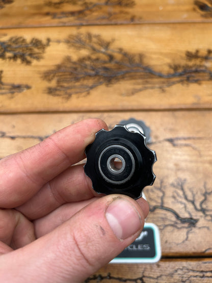 Black Anodized Rear Derailleur Pulley Set