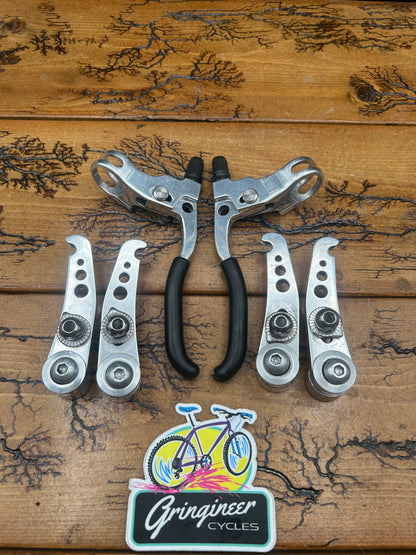 Grafton Re-Entry Brake Levers and Speed Controller Silver Brake Set