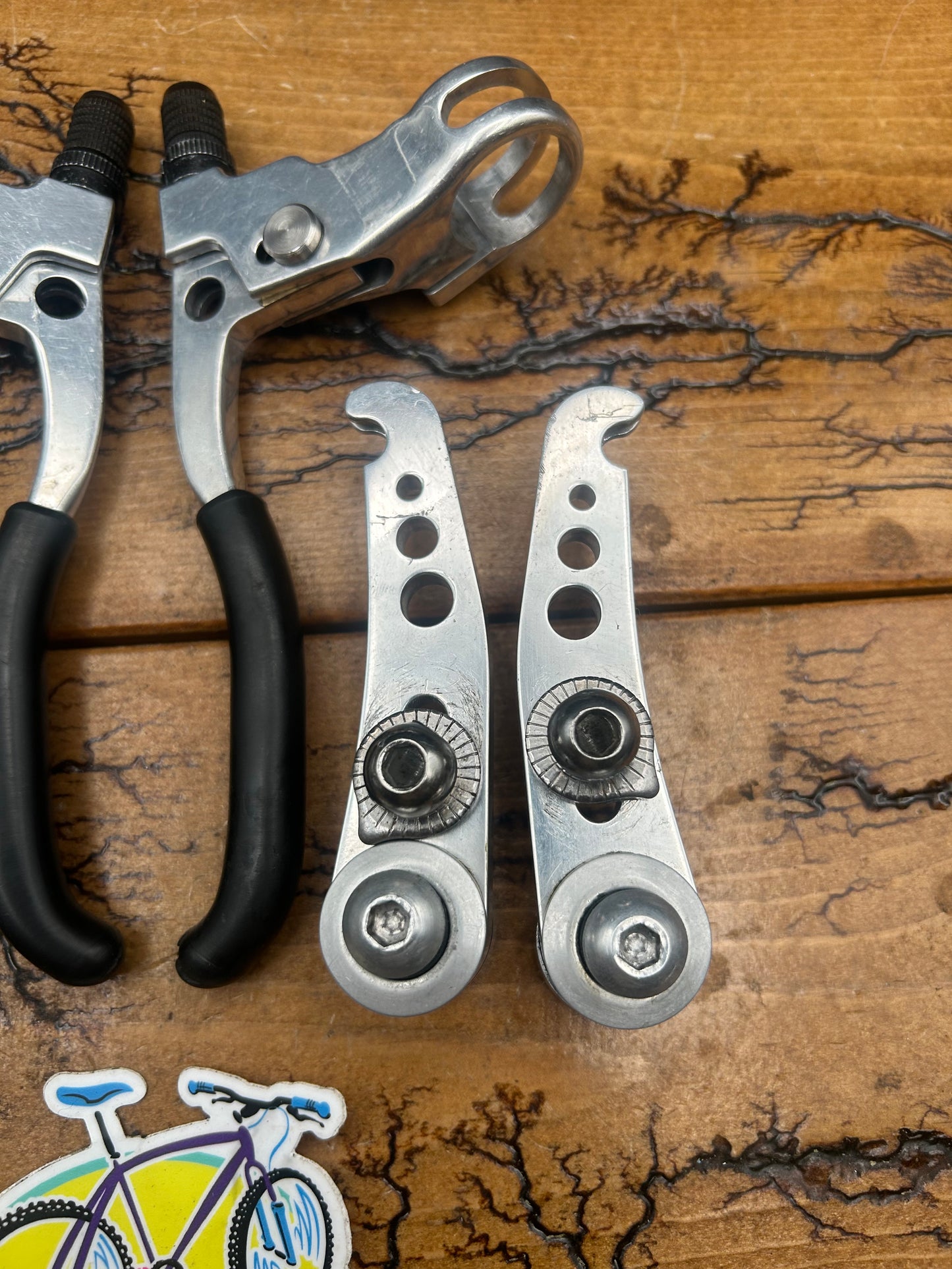 Grafton Re-Entry Brake Levers and Speed Controller Silver Brake Set