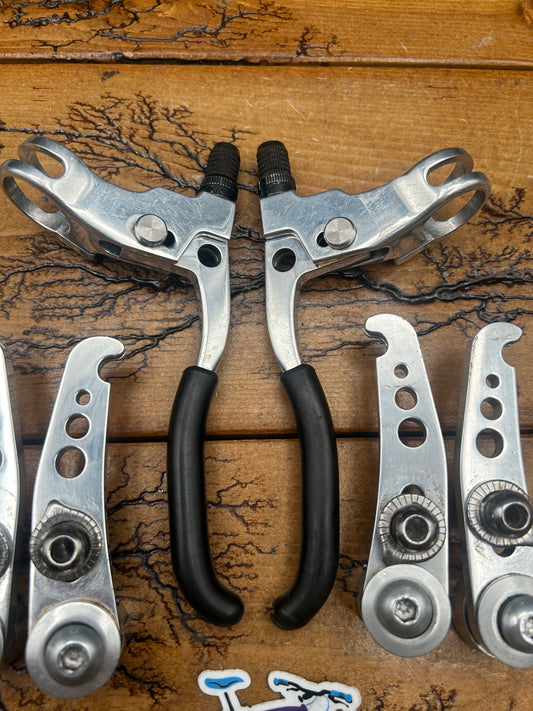 Grafton Re-Entry Brake Levers and Speed Controller Silver Brake Set