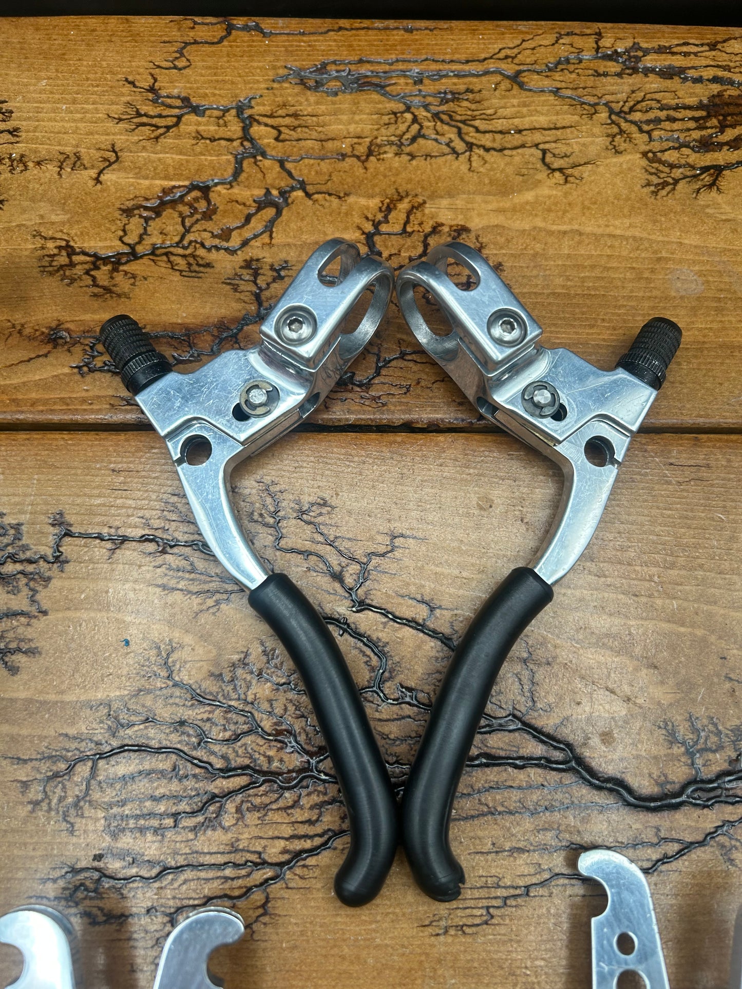 Grafton Re-Entry Brake Levers and Speed Controller Silver Brake Set