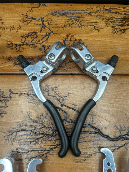 Grafton Re-Entry Brake Levers and Speed Controller Silver Brake Set