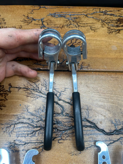 Grafton Re-Entry Brake Levers and Speed Controller Silver Brake Set
