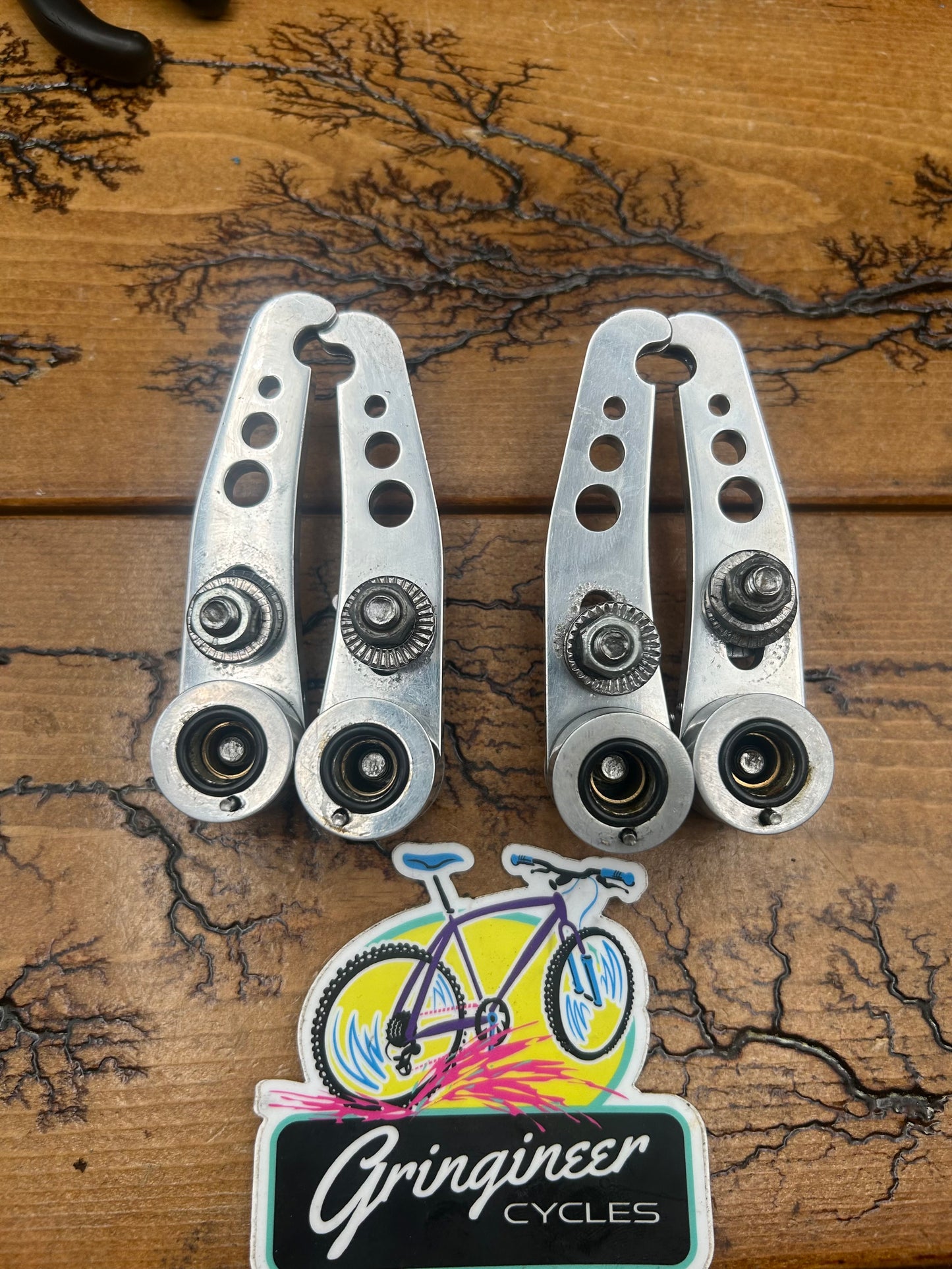Grafton Re-Entry Brake Levers and Speed Controller Silver Brake Set