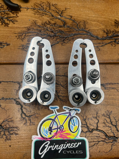 Grafton Re-Entry Brake Levers and Speed Controller Silver Brake Set