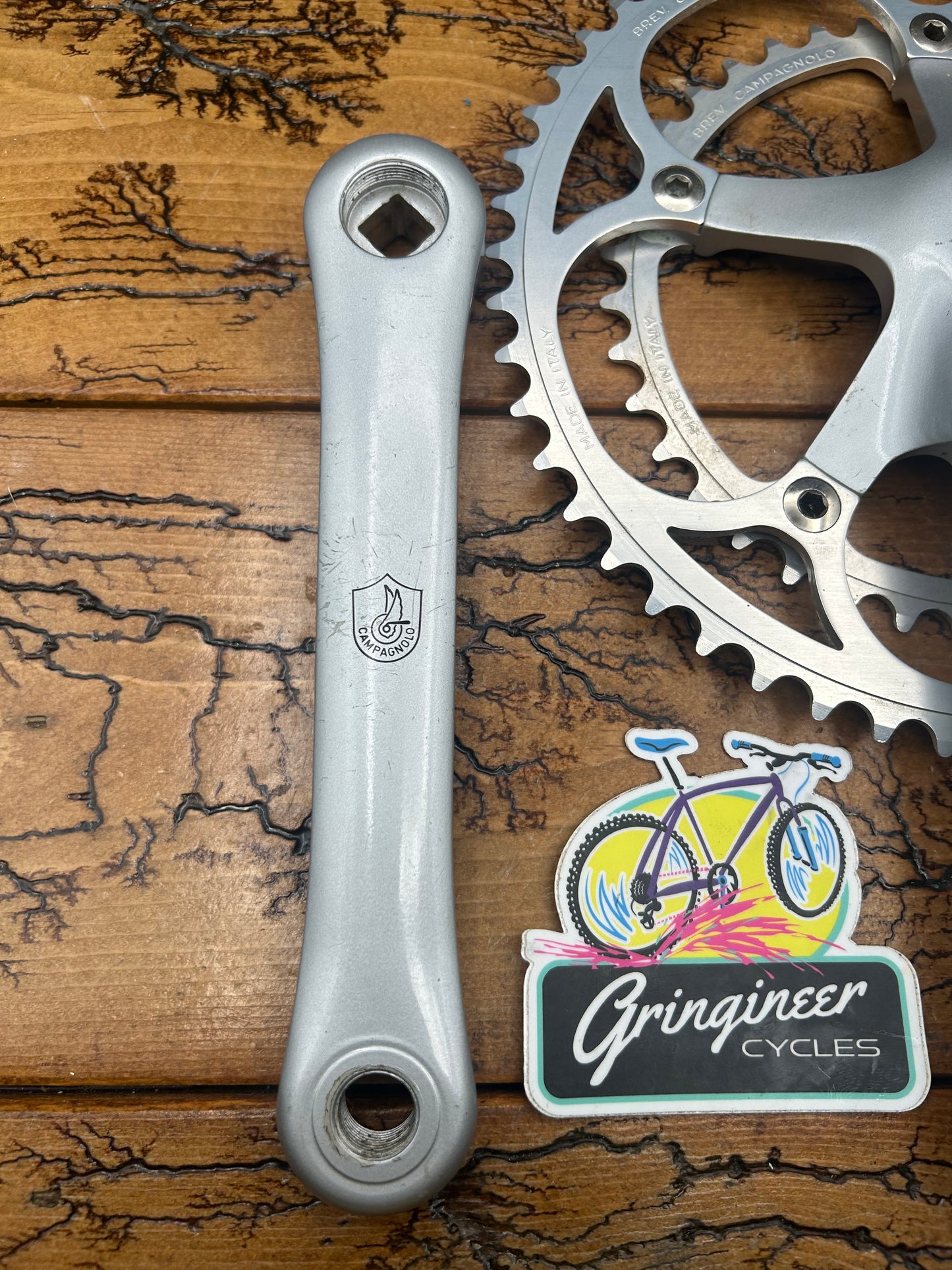 Campagnolo Veloce 52/29 170mm Square Taper Crankset