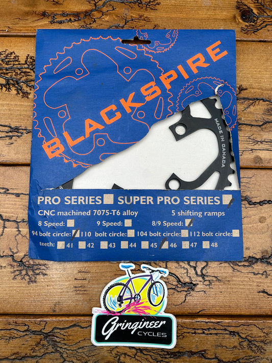 Blackspire Super Pro Series 46 Tooth 94 BCD Chainring NOS