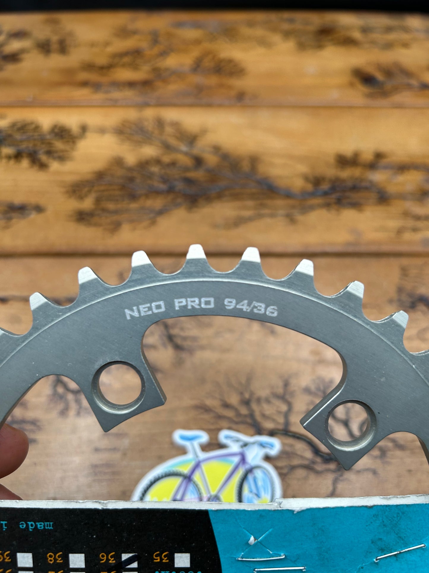 Blackspire Neo Pro 36 Tooth 94 BCD Chainring NOS