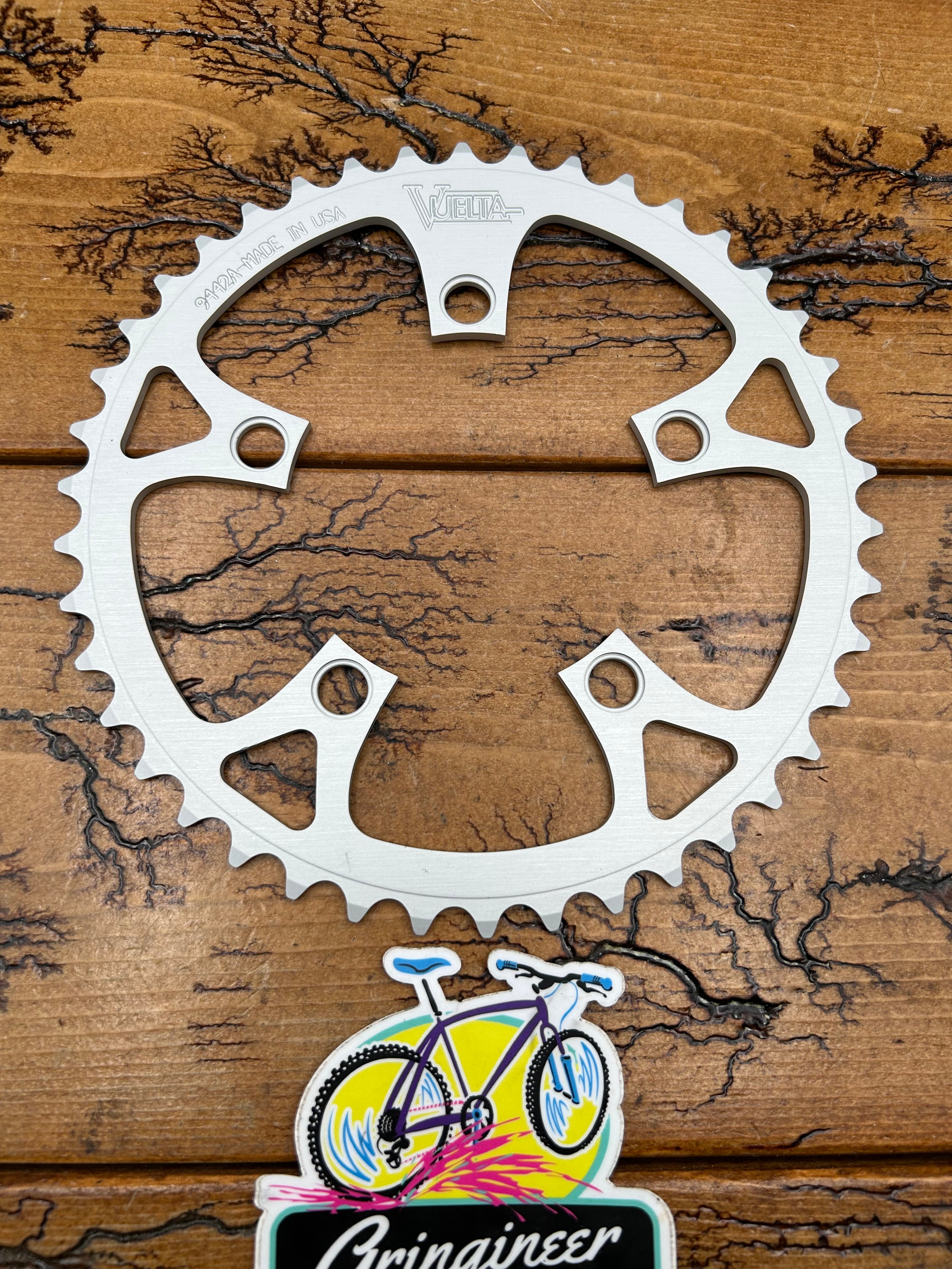 Vuelta 42 Tooth 94 BCD Chainring NOS – Gringineer Cycles