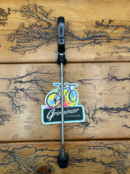 Salsa Black No Logo Titanium Rear Quick Release Skewer