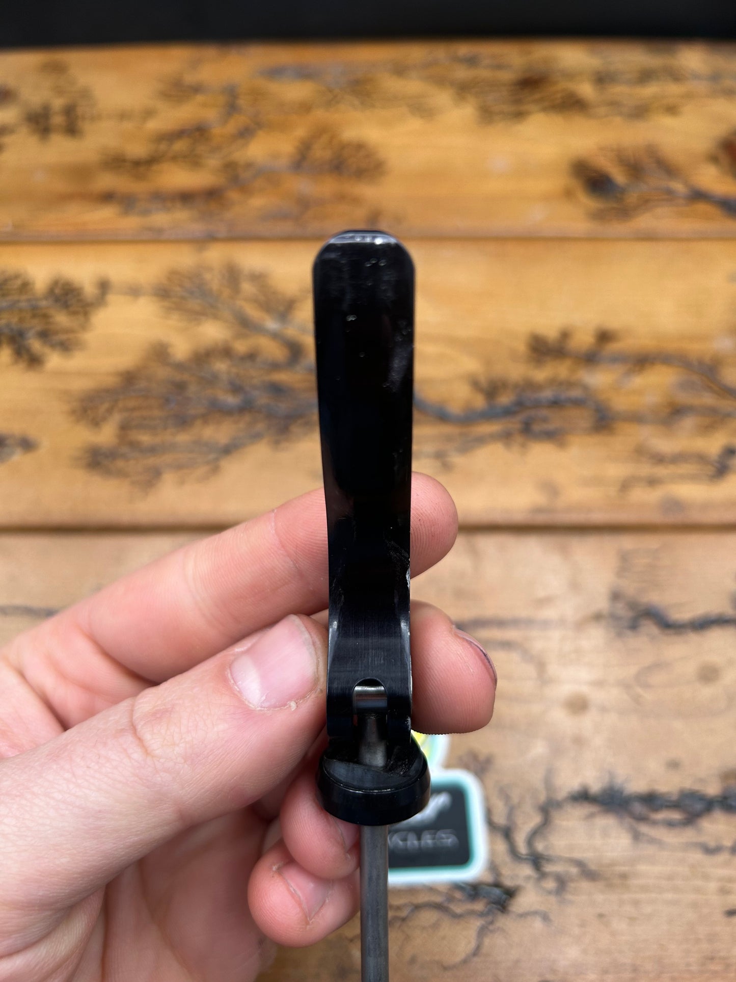 Salsa Black No Logo Titanium Rear Quick Release Skewer