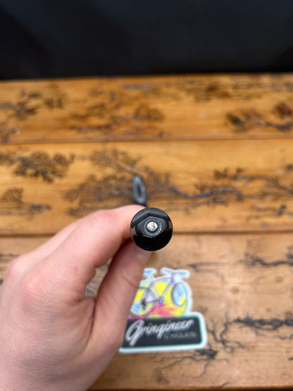 Salsa Black No Logo Titanium Rear Quick Release Skewer
