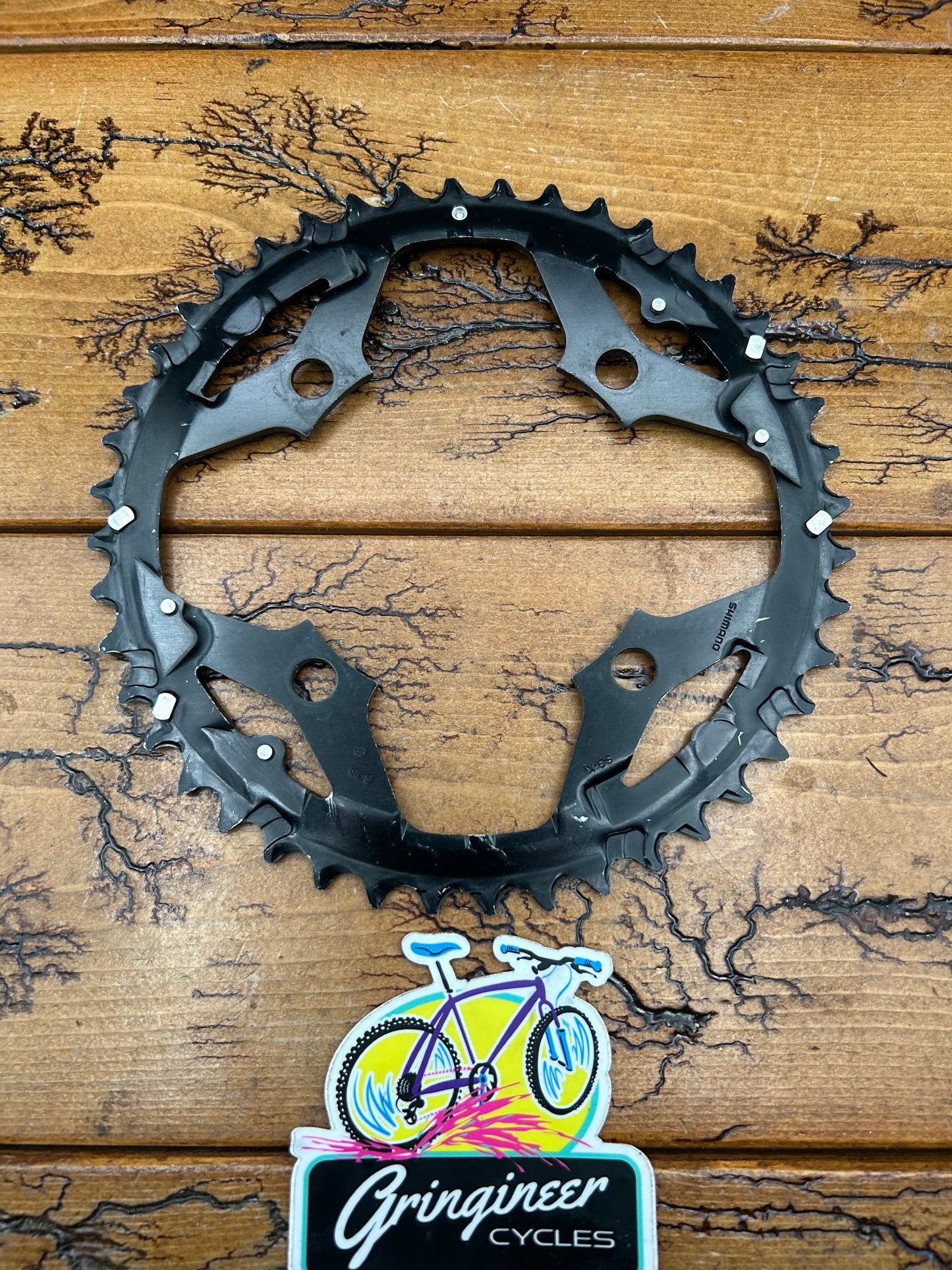 Shimano 44 Tooth 104 BCD 9 Speed Chainring