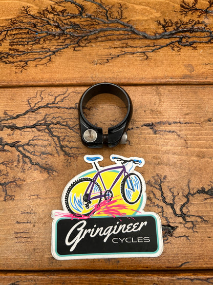 Salsa 35mm Black Lip Lock Seat Post Clamp