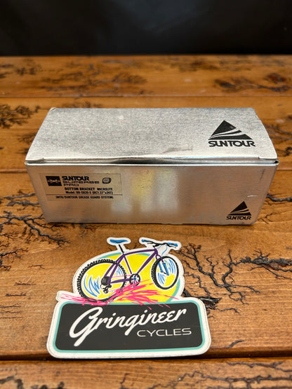 Suntour Superbe Pro Microlite WTB Grease Guard 68x112 Square Taper Bottom Bracket NOS