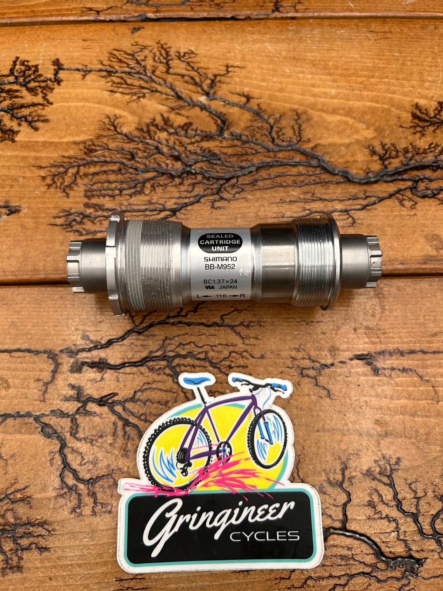 Shimano XTR BB-M952 116mm Octalink V1 Bottom Bracket NOS