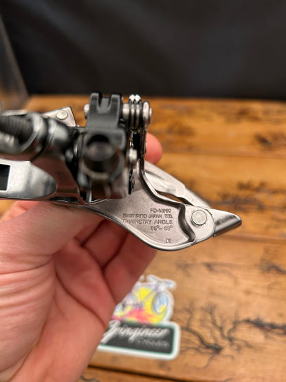 Shimano XTR FD-M960 Top Pull 34.9mm Front Derailleur NOS