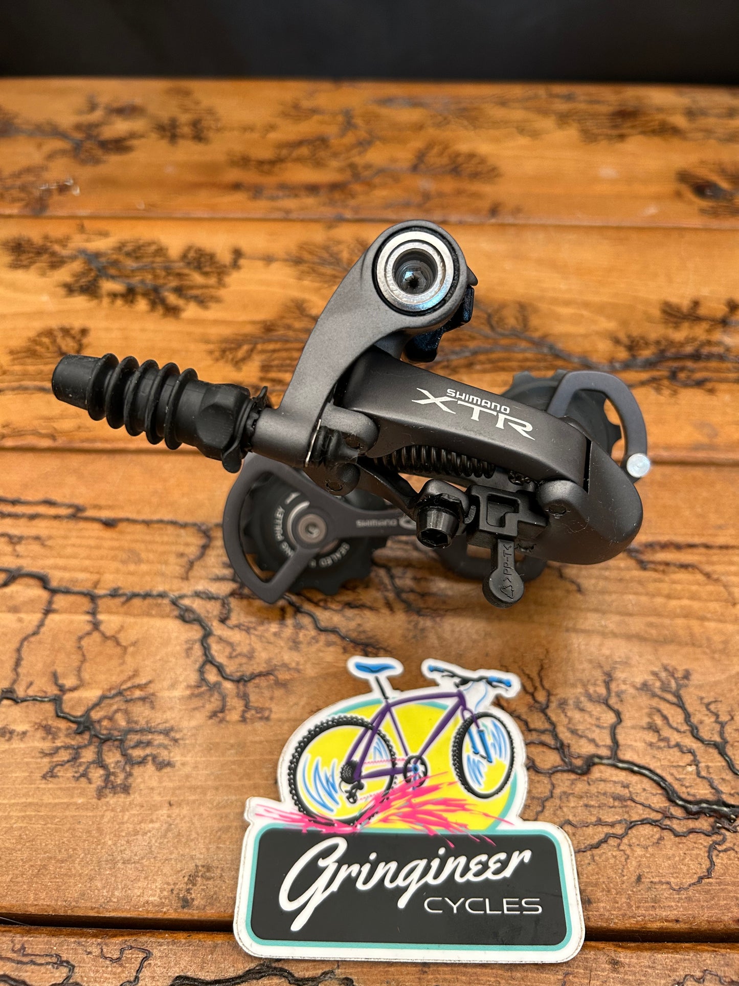 Shimano XTR RD-M953 9 Speed Rapid Rise Short Cage Rear Derailleur NOS