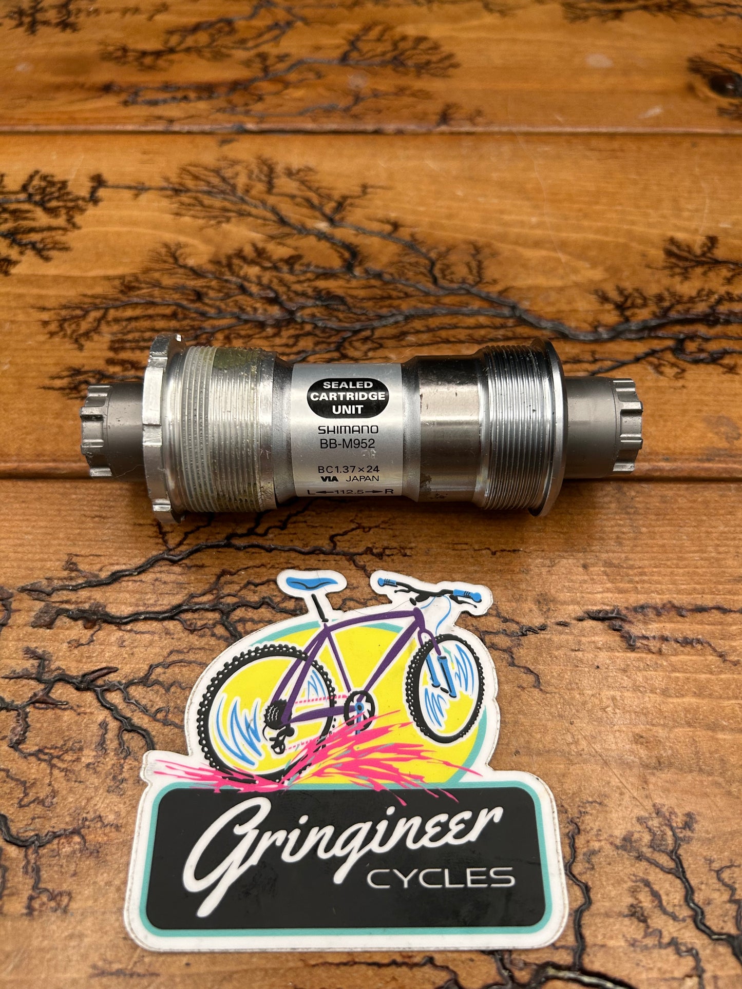 Shimano XTR BB-M952 112.5mm Octalink V1 Bottom Bracket NOS