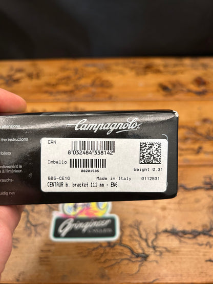 Campagnolo Centaur 111mm Square Taper Bottom Bracket NOS