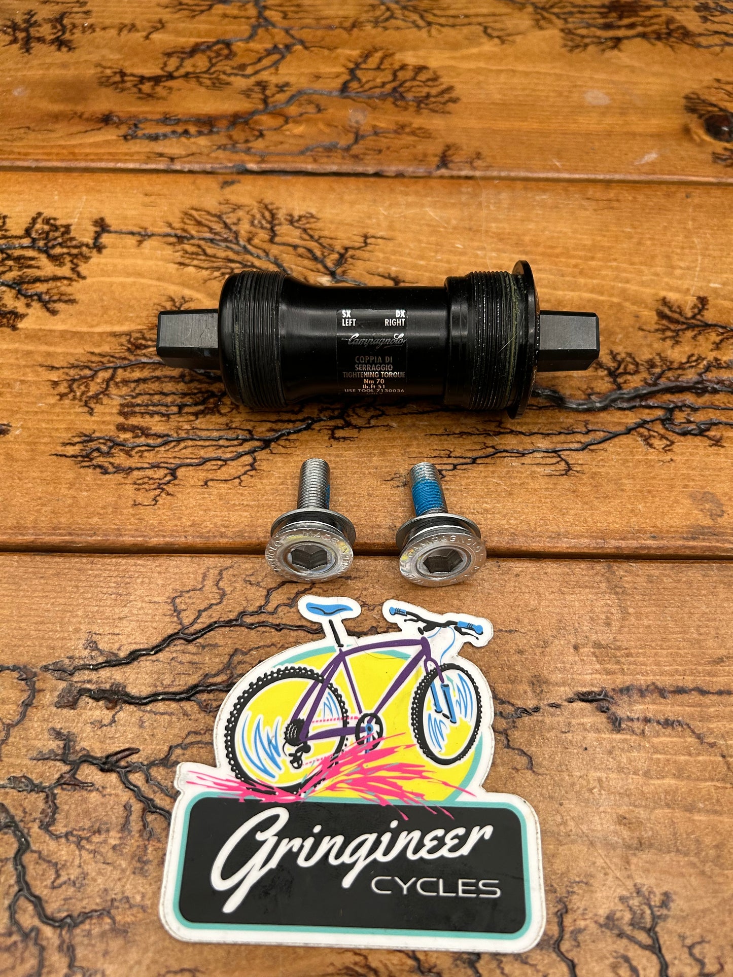 Campagnolo Centaur 111mm Square Taper Bottom Bracket NOS