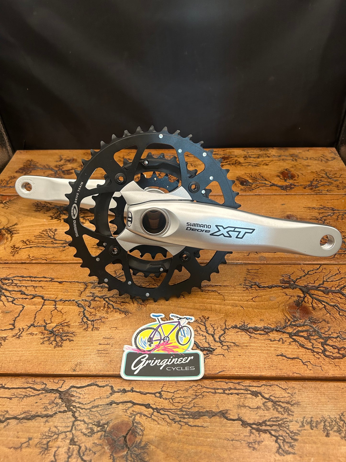 Shimano Deore XT FC-M760 44/32/22 170mm Crankset With Bottom Bracket NOS