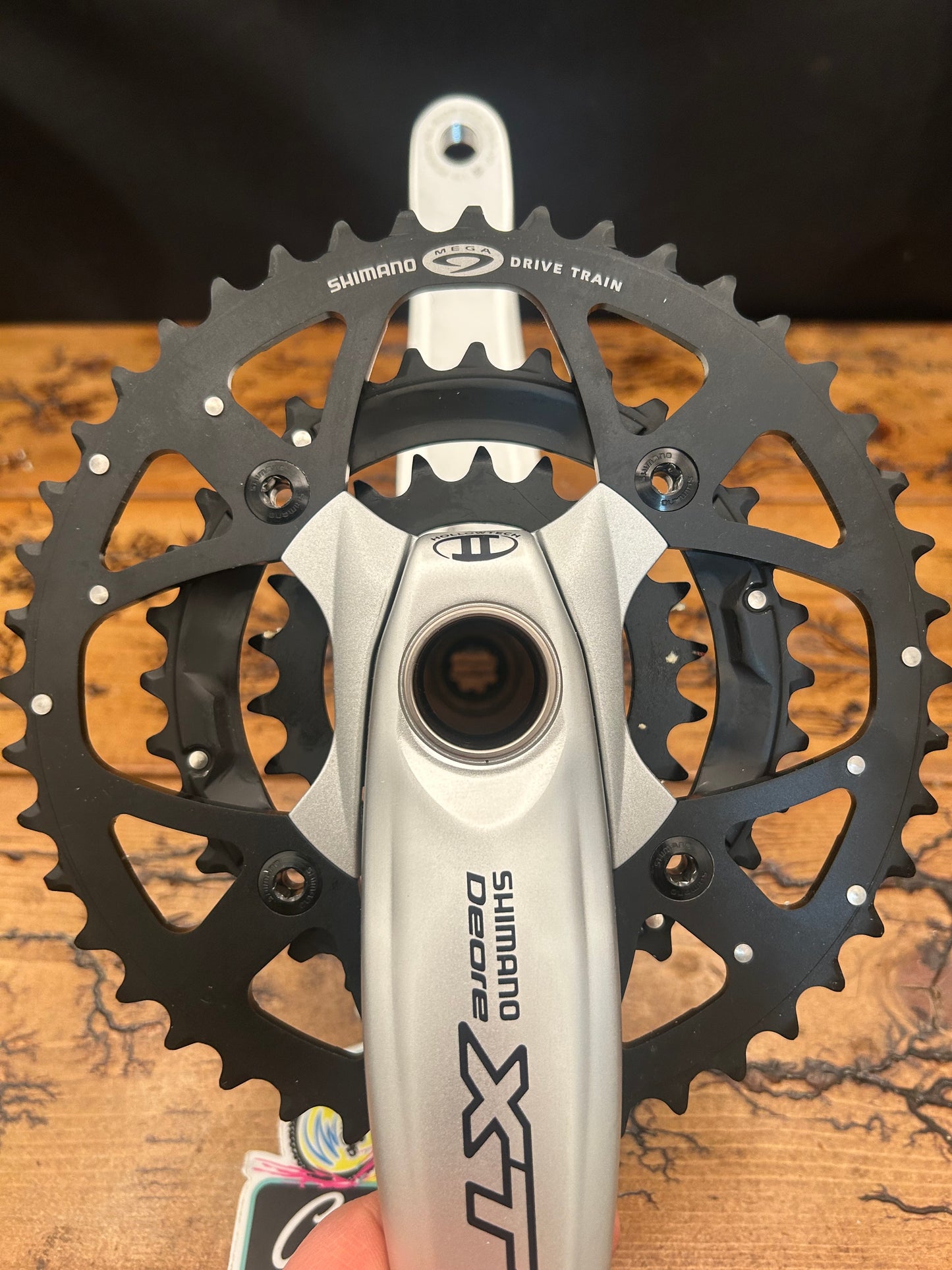 Shimano Deore XT FC-M760 44/32/22 170mm Crankset With Bottom Bracket NOS