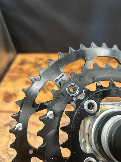 Shimano Deore XT FC-M760 44/32/22 170mm Crankset With Bottom Bracket NOS