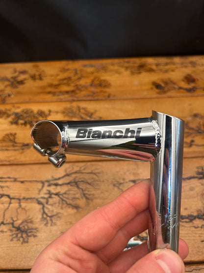 ITM Bianchi 90mm 1 Inch Chrome Quill Stem