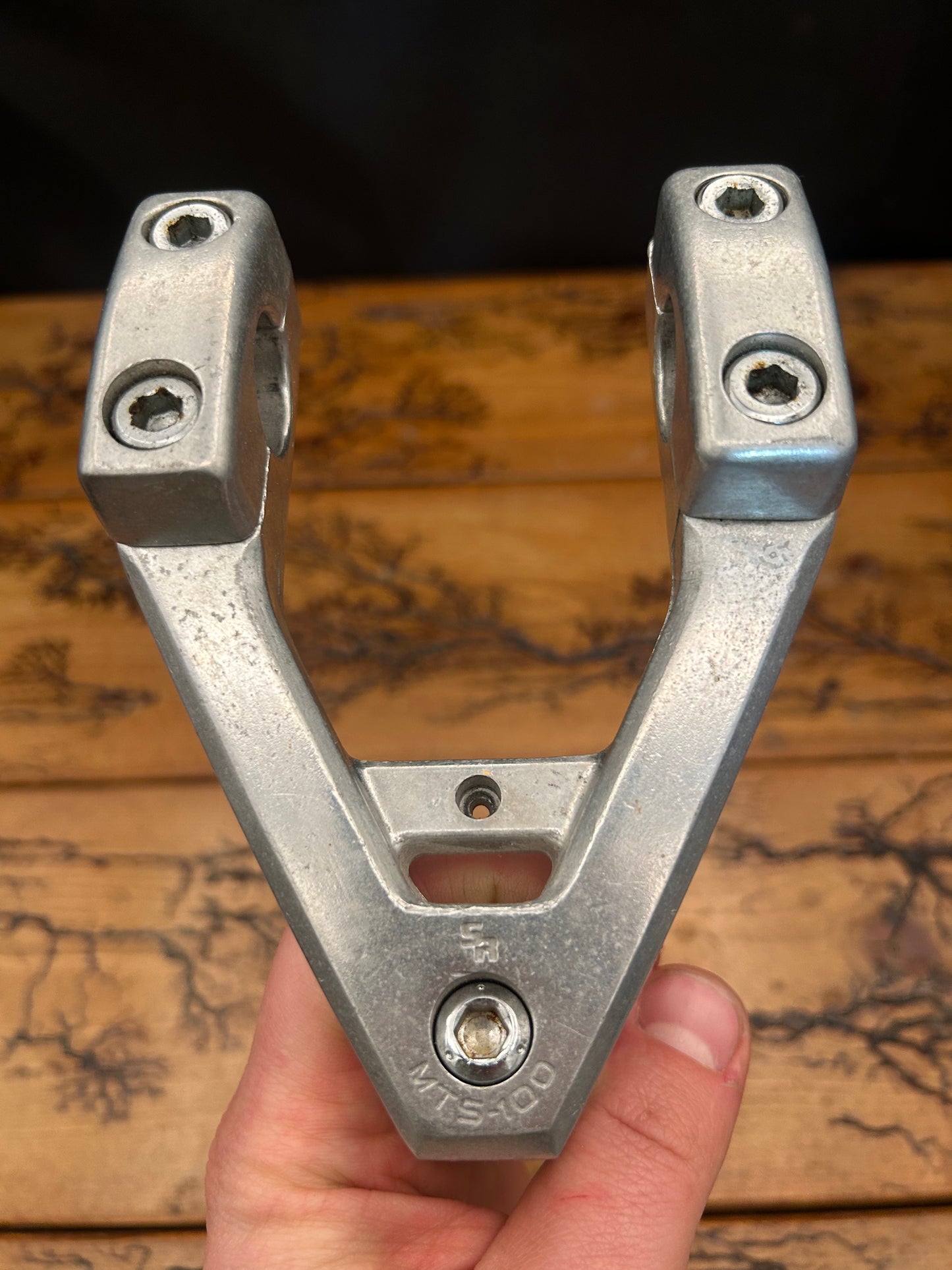 SR Slingshot MTS-100 Silver 1 Inch Quill Stem