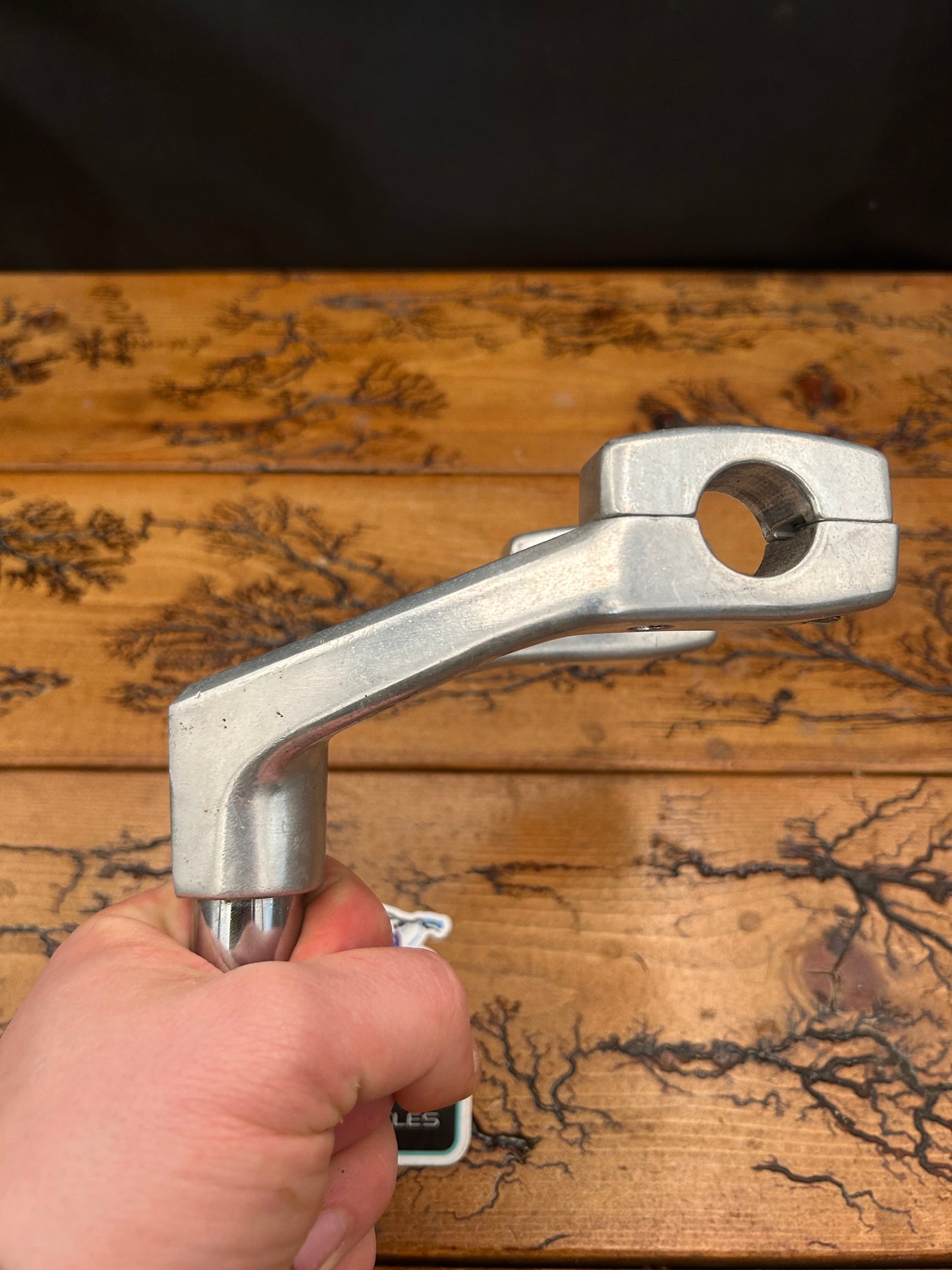 SR Slingshot MTS-100 Silver 1 Inch Quill Stem