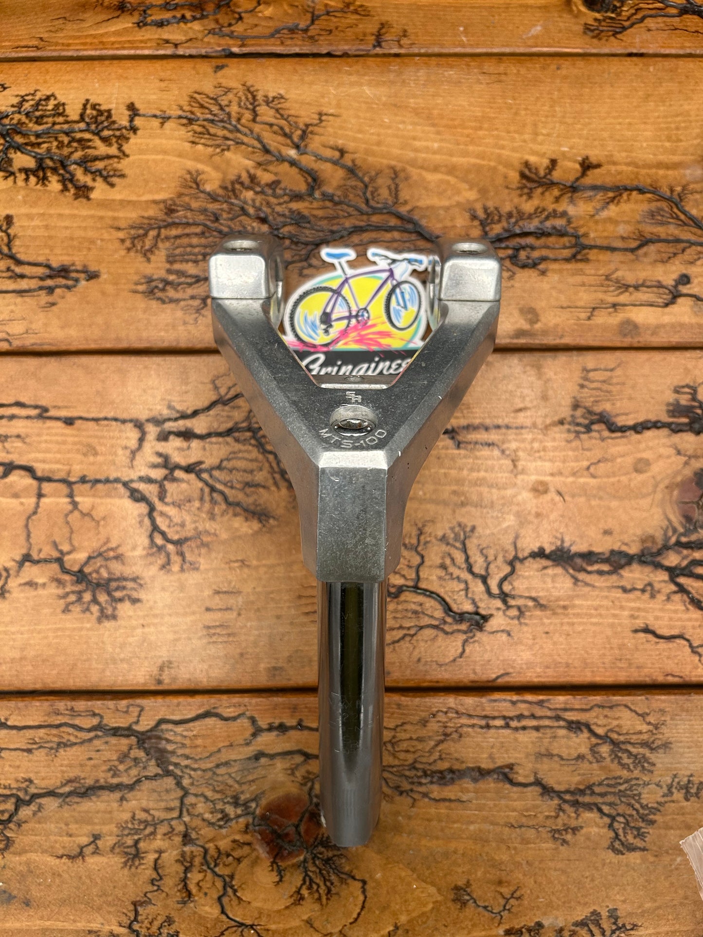 SR Slingshot MTS-100 Silver 1 Inch Quill Stem
