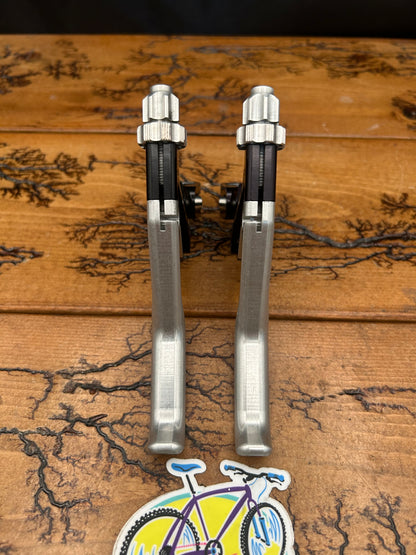 Altek Black and Silver CNC'D Brake Levers