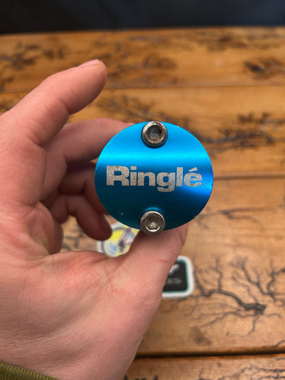 Ringle Zooka 120mm 1 1/8 25.4mm Turquoise Threadless Stem With Top Cap