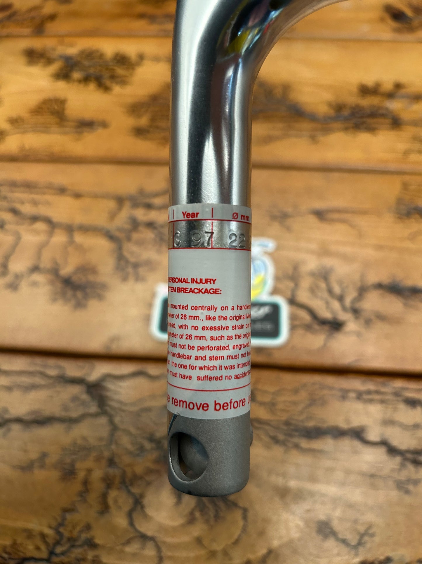 Modolo X-Tenos Multilink 110mm 1 Inch 25.4mm Quill Stem NOS