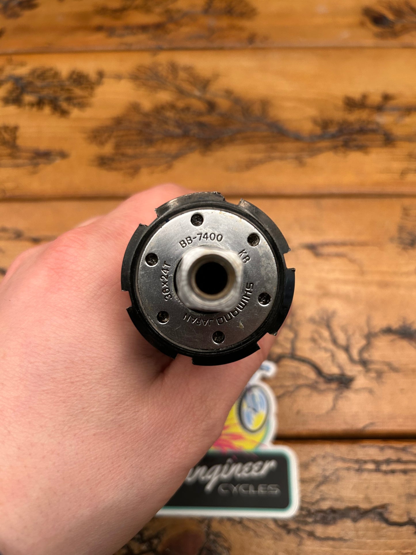 Shimano Dura Ace BB-7400 70x122.5mm Italian Bottom Bracket