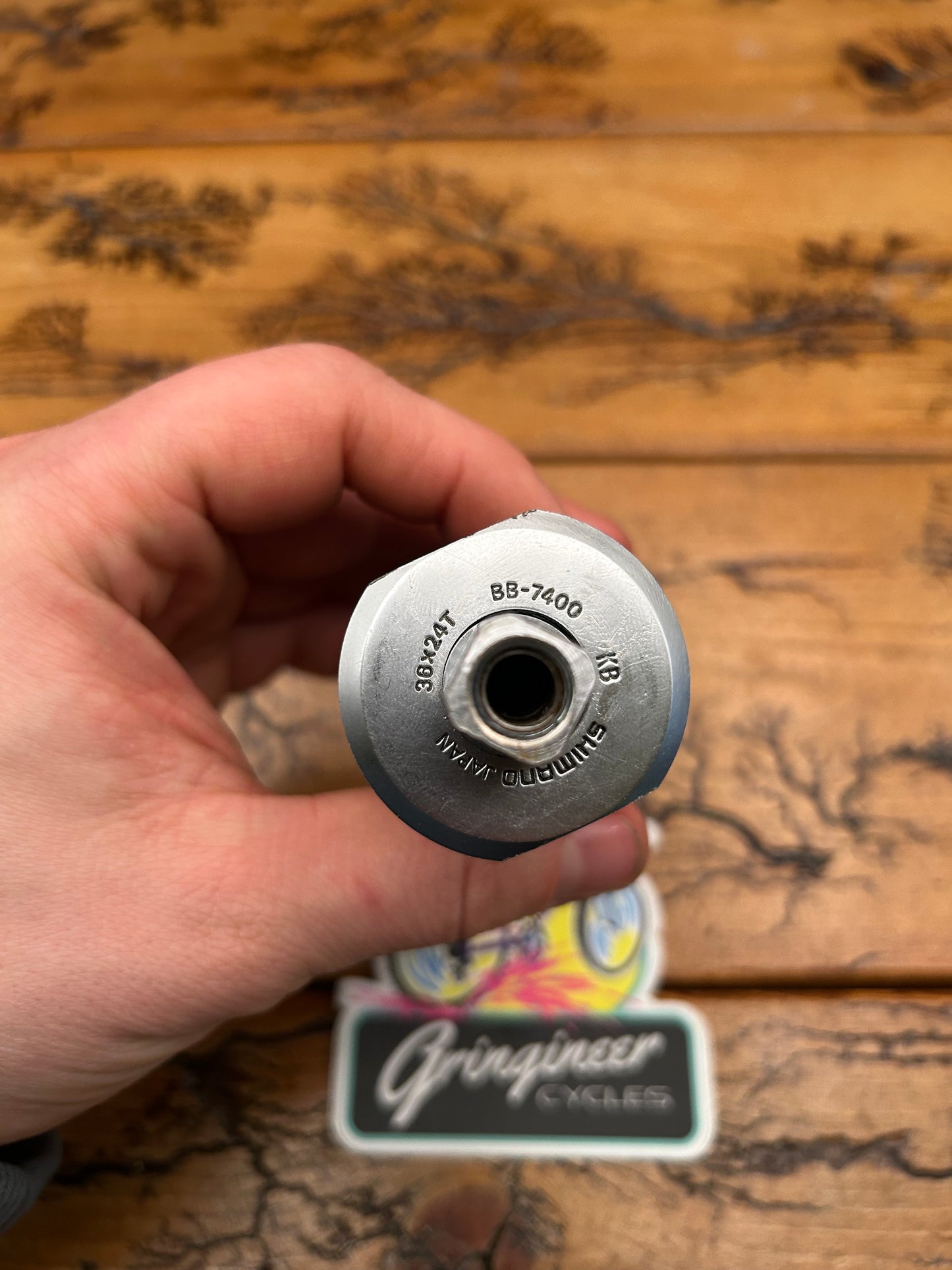 Shimano Dura Ace BB-7400 70x122.5mm Italian Bottom Bracket