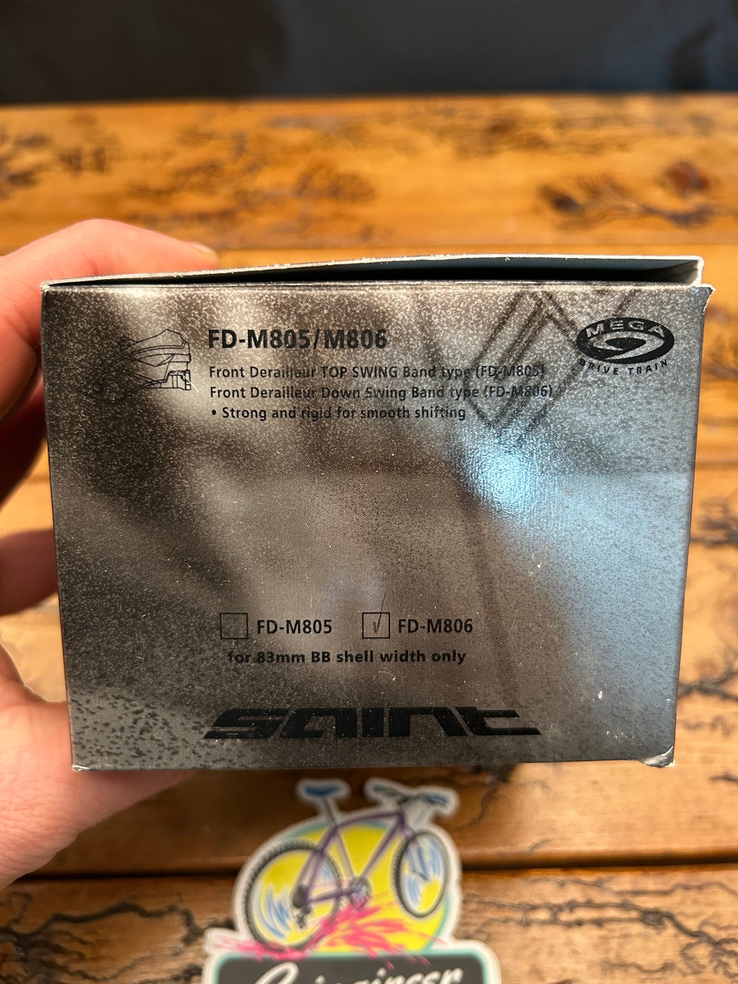 Shimano Saint FD-M806 Down Swing Front Derailleur NOS